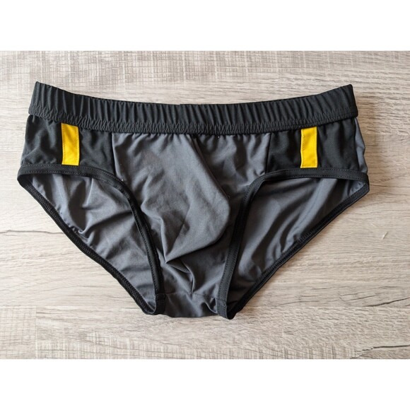 N2N Bodywear PX Racer Swim Brief - Men's Sexy Pouch Athletic Swimwear - Slim Fit - Picture 2 of 7